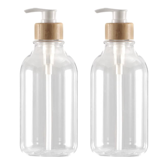 Moldeador de pared para ducha: dispensador de jabón para ducha sin taladro, botella de gel de ducha con prensa de espesamiento de plástico