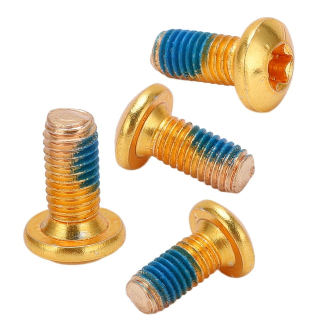 Noref Bike Disc Brake Rotor Bolts, 12pcs Disc Rotor Bolts For Mountain Bike