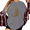 1-Gray, variant on Women's Gray Sitting Cheetah Profile Silhouette Graphic Short Sleeve T-Shirt Relaxed Fit Top