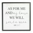 thumbnail image 2 of Stupell Industries My House Will Serve Wine Religious Kitchen Sign,17 x 17, Design by Daphne Polselli, 2 of 5