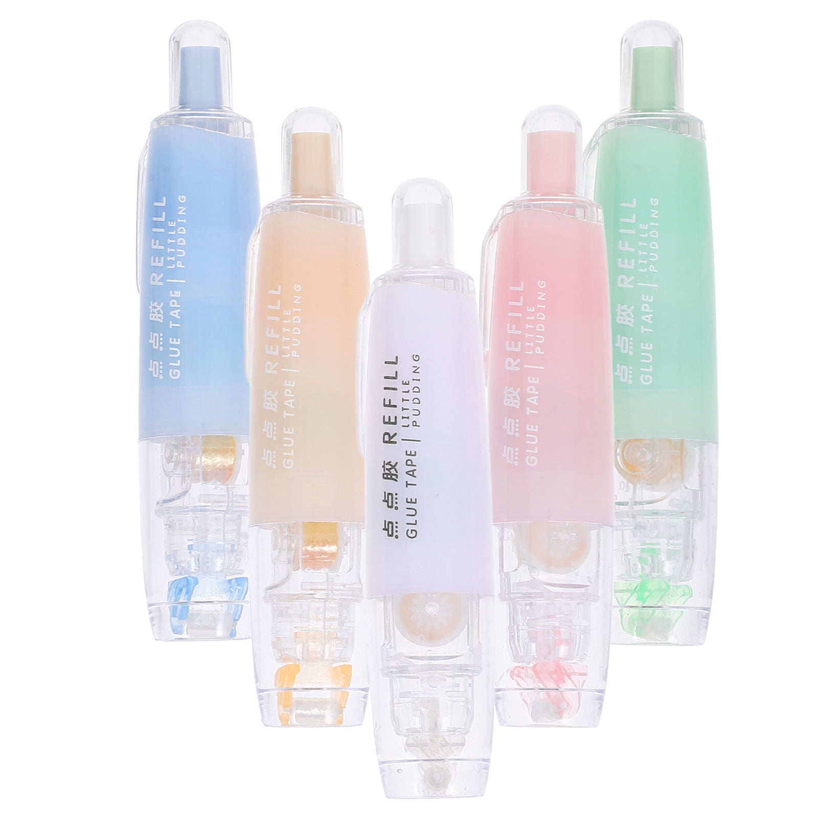 OUNONA 5 Pcs Glue Pens for Card Making Stick 11.20X2.20X2.20CM