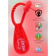 thumbnail image 2 of Meat Red Kosher Tag - Silicone Label Utensils, Kitchen Items - Heat Resistant and Dishwasher Safe - The Kosher Kook, 2 of 5