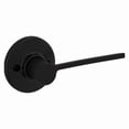 thumbnail image 1 of Palanca de puerta Kwikset Ladera Iron Black Half-Dummy para diestros, 1 of 9