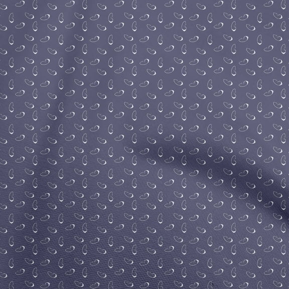 oneOone Cotton Poplin Twill Blue Fabric Fresh Quilting Supplies Print Sewing Fabric By The Yard 56 Inch Wide