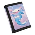 thumbnail image 2 of Chririnla Polyester Toddler Boys Trifold Wallet with Slim Compact Trifold Card Wallet for Outdoor Sports, Salamander Children's Wallet, 2 of 6