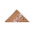 thumbnail image 3 of Cowboy Cotton Dozen Bandana Scarf Paisley Solid 12 Pack, Paisley Lt Brown, 3 of 4