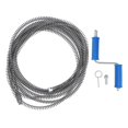 thumbnail image 1 of Drain Unblocker Spring Cable 16mm Toilet Plumbing Pipe Drain Sewer Cleaner for Home Kitchen Bathroom 5m, 1 of 4