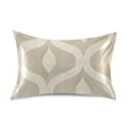 thumbnail image 7 of Yayeee Pillowcase King Size Set of 2 Satin Wrinkle Resistant Pillow Case, Light Brown Pattern, 7 of 7