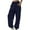 Navy, variant on WRXMIJNHGSA Clothing Women's Casual Pants Women's Sweatpants Petite Length Pockets Pants Casual Workout Joggers Drawstring Waist Sweat