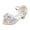 Silver, variant on CAICJ98 Girls Sandals Sparkle Mary Jane Low Heel Shoes Princess Flower Wedding Party Dress Shoes for Girls (Little Kid/Big Kid),3
