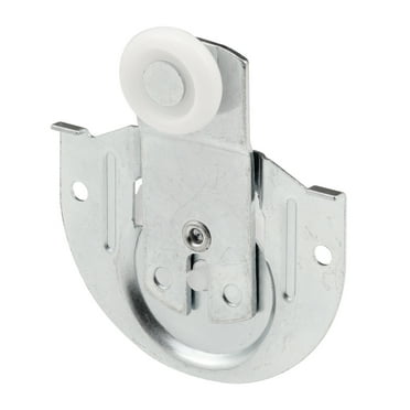 Closet Door Roller, Front, 1/8- in. Offset, 7/8- in. Nylon Wheel (2-pack)