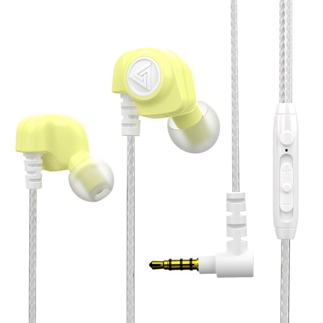 Auriculares deportivos Control de cable en la oreja con micrófono Subwoofer Auriculares para teléfono móvil