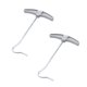 thumbnail image 3 of Extractor de Clavijas de Tienda Kusrkot 2 Piezas 6,7 Pulgadas Tirador de clavijas de tienda, 3 of 8