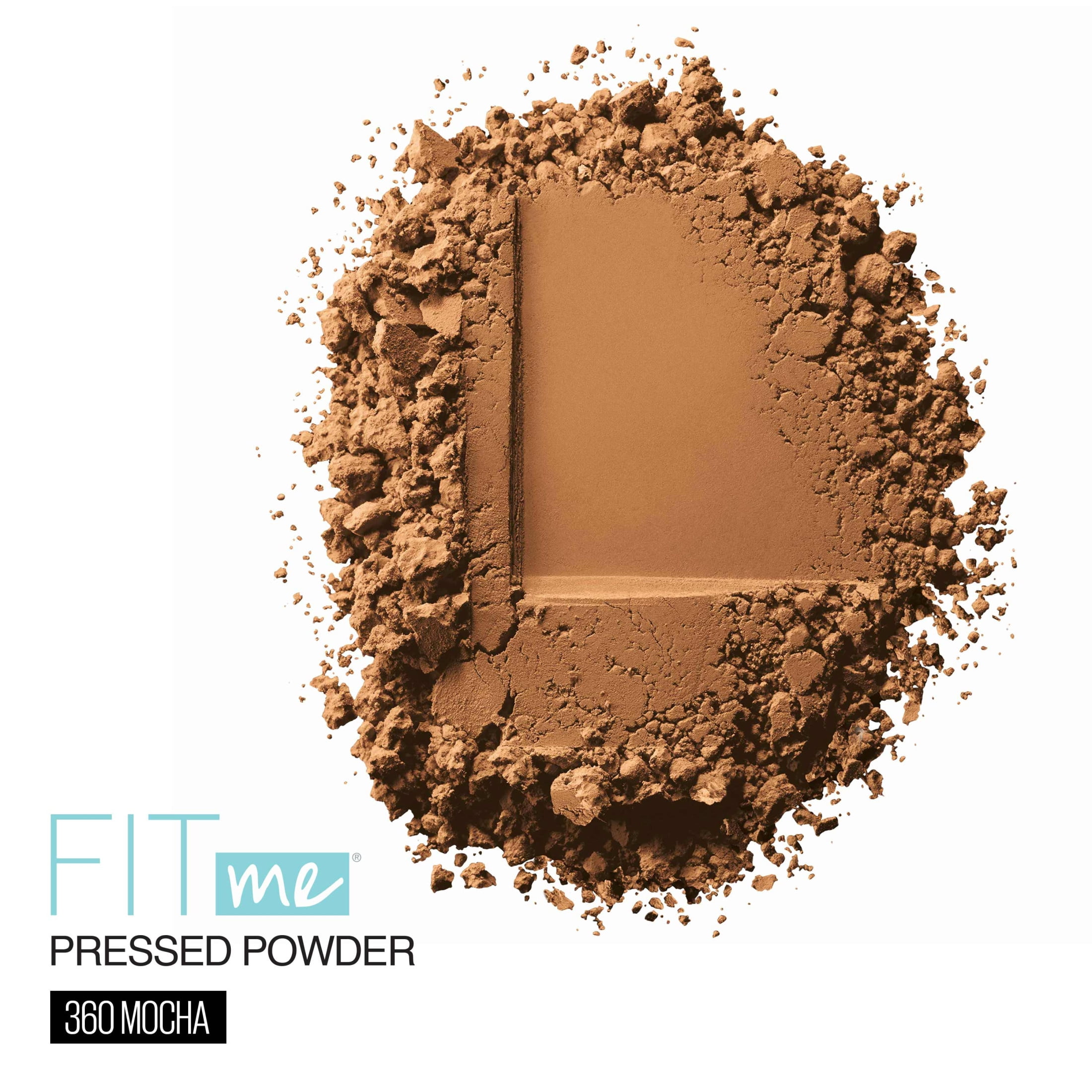 (3 pack) Maybelline Fit Me Matte Poreless Pressed Face Powder Makeup, Mocha, 0.29 oz
