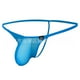 thumbnail image 1 of Tanga de malla transparente para hombre, ropa interior fina, transpirable y elástica de color sólido para hombre, 1 of 5