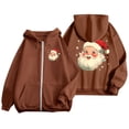 thumbnail image 4 of HGIEYS Womens Zip Up Hoodies 2026 Casual Long Sleeve Zipper Sweatshirts Fall Winter Comfy Track Jackets with Pockets, 4 of 8