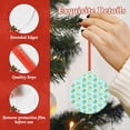 thumbnail image 4 of Sikiie Doggy In Bubble Bath Acrylic Christmas Ornament Pendant Christmas Ornaments Hanging Ornament for Christmas Winter New Year Party -Round Shape, 4 of 7