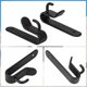 thumbnail image 5 of Pinzas de montaje en pared para tablas de snowboard Rolitwils, de acero con protección de goma, 5 of 7