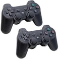 thumbnail image 1 of 2-pack - Wireless Controller for PS3 - Compatible - Black, 1 of 4