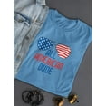 thumbnail image 3 of All American Dude T-Shirt Women -Image by Shutterstock, Female XX-Large, 3 of 4