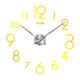thumbnail image 4 of Reloj de pared grande 3D, espejo de acrílico, reloj de superficie, 15 Zulema Reloj de pared decorativo de cuarzo, 4 of 8