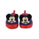 thumbnail image 3 of Zapatillas Josmo Kids Mickey Mouse de peluche en forma de A para niños pequeños, 3 of 7