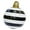 Black, variant on Qwtwty Outdoor Christmas Inflatable Ball Ornaments 23.6 Inch PVC Giant Christmas Inflatable Balloon Decorations for Holiday Yard Lawn Decor Red