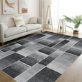 thumbnail image 6 of Modern Geometric Patchwork Area Rug, 2×6/5x7/ 8×10/9×12/ 10×13ft Large Rugs for Living Room, Collection Indoor Rugs for Bedroom, Throw Carpet Floor Decor for Entryway Dining Room Office Nursery, 6 of 7
