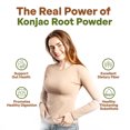 thumbnail image 2 of Konjac Root Extract Powder Glucomannan Powder Soluble Fiber Supplement - Prebiotic Fiber (Amorphophallus Konjac) 500 gr, 2 of 8