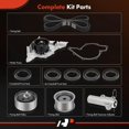thumbnail image 2 of A-Premium Engine Timing Belt Kit with Water Pump Compatible with Audi Cars - A6 Quattro 2000-2004, Allroad Quattro 2001-2005, S4 2000-2002 - 2.7L, 2 of 5