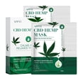 thumbnail image 1 of APPTI 25ml x 10Pcs Máscara facial de aceite de semilla de cáñamo Hidratante Iluminador Calmante Calm APPTI Verde, 1 of 7