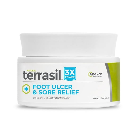 Crema para úlceras en los pies Terrasil Sore Relief, 45 ml, 3X Action