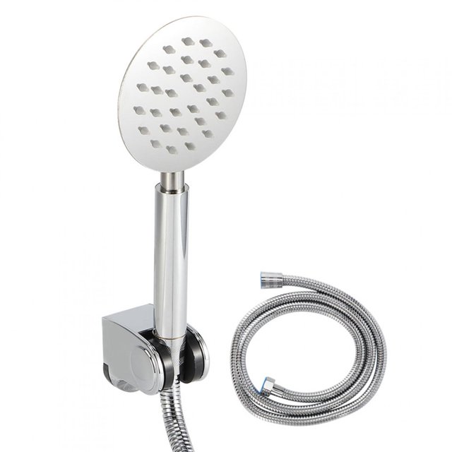 Cabezal De Ducha Redondo De Alta Presión, Reduce El Cabezal De Ducha De Cloro, Para Cocina De Limpieza De Baño De Hotel