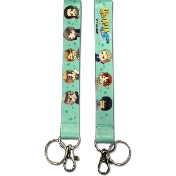 Hetalia S7 - SD Character Wristband Lanyard