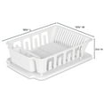 thumbnail image 2 of Sterilite Large 2 Piece Sink Set White Set of 4, 2 of 13