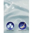 thumbnail image 3 of BALEAF Women's Long Sleeve Workout Shirts Lightweight Zip Up Hoodies Jackets SPF UPF 50 UV Sun Protection Quick Dry Light Blue M, 3 of 6