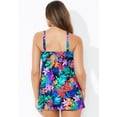 thumbnail image 2 of Swimsuits for All Women's Loop Strap Two-Piece Swimdress, 2 of 5