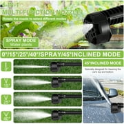 1450PSI Cordless Pressure Washer, 21V Handheld Power Cleaner 5L/Min with 6-in-1 Nozzle, 2 Batteries & 16.4FT Hose for Car, Garden, Patio