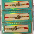 thumbnail image 2 of Beautiful Handcrafted Rakhi For Your Lovely Brother Thread (Pack of 3), 2 of 2