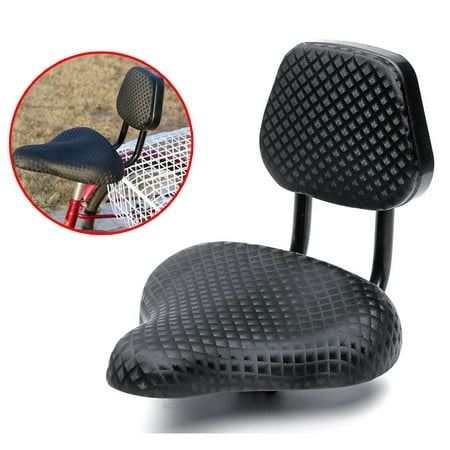 Bike Tricycle Bicycle Seat Saddle Seat Pad With Back Rest Backrest Cushion Support Adults
