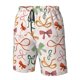 thumbnail image 4 of Balery Colorful Bow Knots Traje de Baño Estilo Hawaiano para Hombre, Shorts de Secado Rápido con Bolsillos-Small, 4 of 6