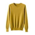 thumbnail image 4 of Bovemsi Womens Sweaters Cozy For Women Knit Crew Neck Long Sleeve Soft Pullover Sweater 4.4 Out Of 5 10 Ratings : 5.99 Business Casual Sweaters, 4 of 4