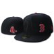 thumbnail image 2 of New Era American Professional Baseball League Boston Red Sox sombrero de ala plana Hip Hop gorra deportiva de moda Casual Hip Hop protector solar bordado sombrero, 2 of 3