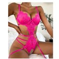 thumbnail image 1 of Body de mujer, lencería Sexy de encaje, vestido transparente, ropa interior sexual, monos eróticos calientes, disfraz, lencería Porno de talla grande esquí esquí Gafas de esquí, 1 of 1