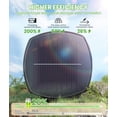 thumbnail image 6 of BITPOTT Solar Lights Outdoor, 6 Pack IP65 LED Waterproof Solar Pathway Lights Outdoor Warm White, 6 of 8