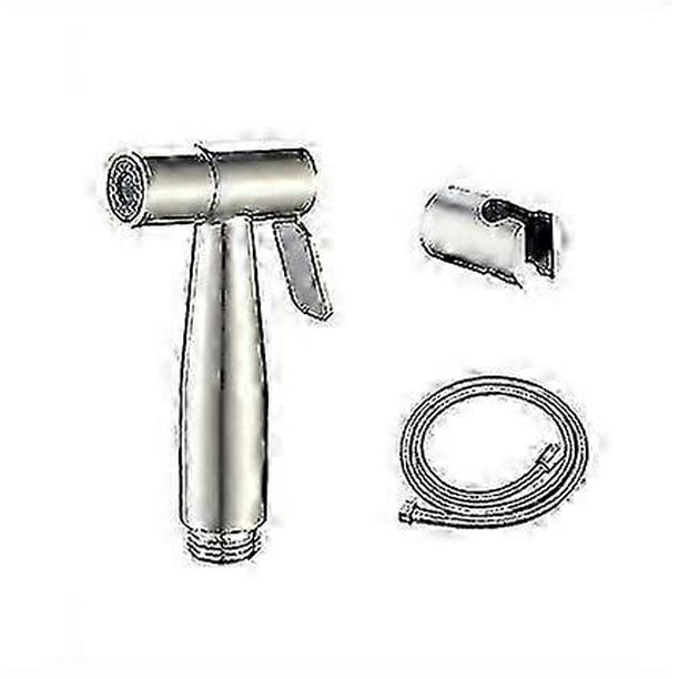 Wc With Hand Shower - Bidet Hand Sprayer - Shower Head Toilet With Hose + Stainless Steel Support Tw