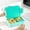 Blue, variant on Byujiro 3-Compartment Airtight Sealed Bento Lunch Box with Independent Sauce Tray, Lightweight Snack & Meal Storage Container, Stackable Portable Carrier for Office Daily Meals, Outdoor Picnic Snacks