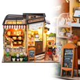 thumbnail image 1 of Surprise FunBakery Handmade 3D Building ModelDIY House Kits Wooden Garden Houses With Furniture And LED Lights Creative Toy House Kits Adult Model Building Kits Children1 mold, 1 of 7