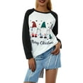 thumbnail image 4 of Womens Christmas Sweatshirt Xmas Casual Blouse Graphic Tops Xmas Shirts Female Sweater Jumpers, 4 of 9