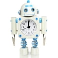thumbnail image 1 of Reloj despertador Vhermosa robot sin tictac para Niño blanco, 1 of 6